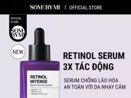 Retinol Serum - sản phẩm đánh dấu bước cải tiến của Some By Mi từ năm 2023.
