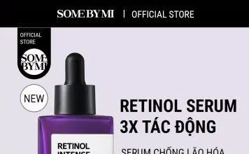 Retinol Serum - sản phẩm đánh dấu bước cải tiến của Some By Mi từ năm 2023.
