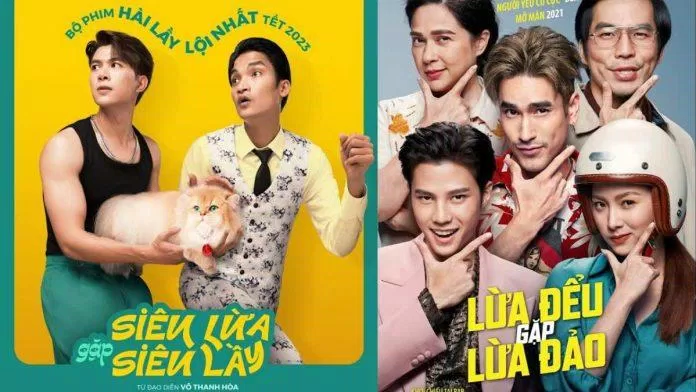 Tưởng đâu Siêu Lừa Gặp Siêu Lầy remake từ Lừa Đểu Gặp Lừa Đảo. (Ảnh: Internet) Tưởng đâu Siêu Lừa Gặp Siêu Lầy remake từ Lừa Đểu Gặp Lừa Đảo. (Ảnh: Internet)