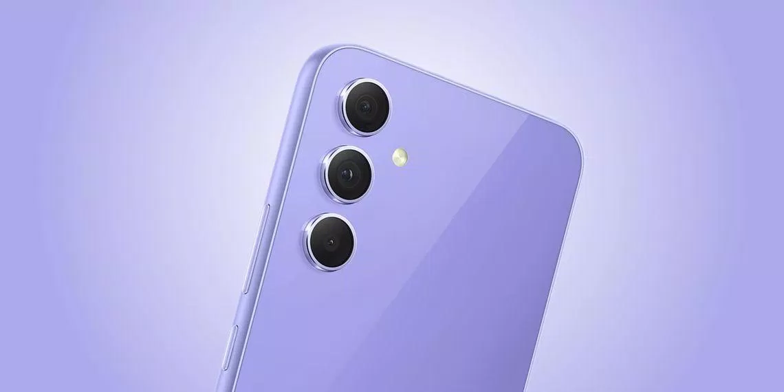 Bộ camera sau của Galaxy A54 (Ảnh: Internet)