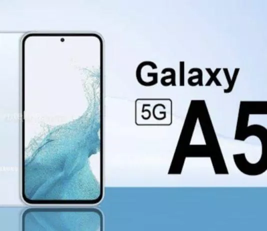Điện thoại Samsung Galaxy A54 với thiết kế mới (Ảnh: Internet)