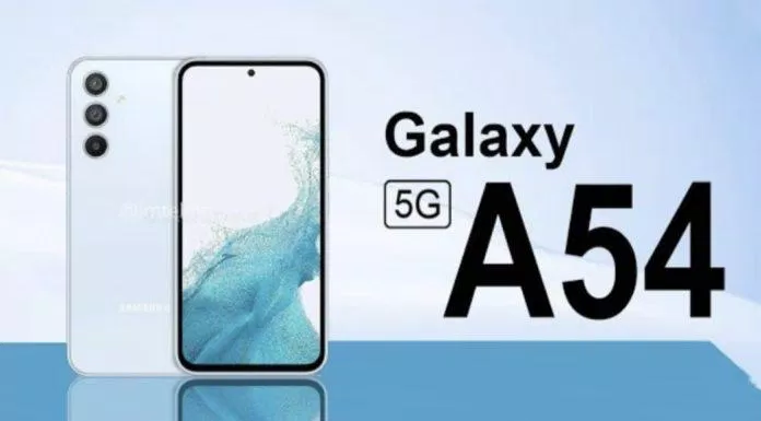 Điện thoại Samsung Galaxy A54 với thiết kế mới (Ảnh: Internet)