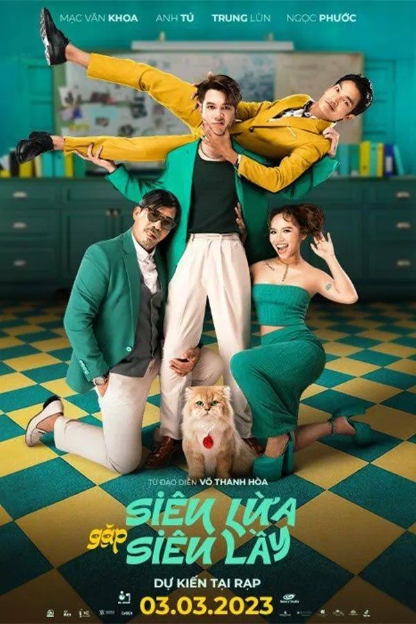 Poster phim Siêu lừa gặp siêu lầy (Nguồn: Internet)