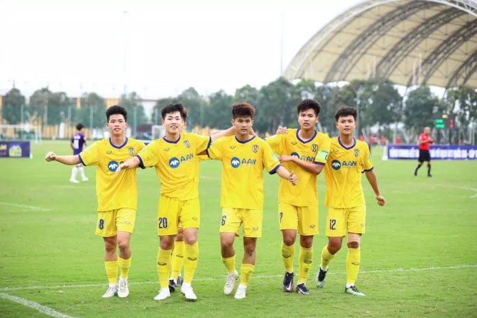 U17 Sông Lam Nghệ An vào vòng bán kết Giải U17 Quốc gia (Ảnh: Internet)