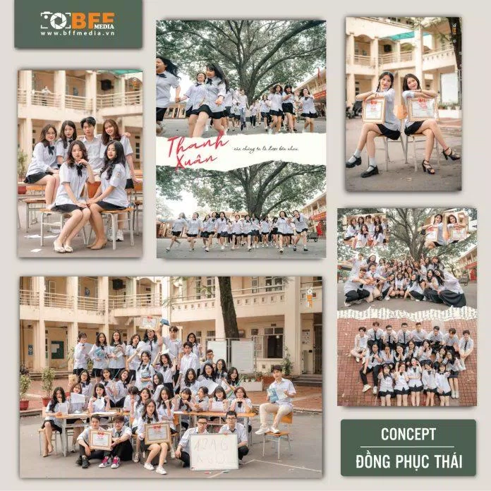 Địa chỉ chụp ảnh kỷ yếu đẹp độc đáo, uy tín nhất Hà Nội (Ảnh: Internet)