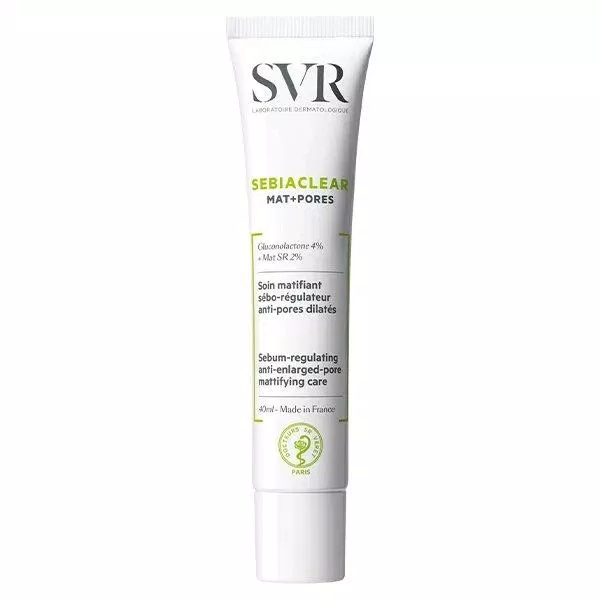 Kem dưỡng kiềm dầu SVR Sebiaclear MAT+PORES (ảnh: internet)