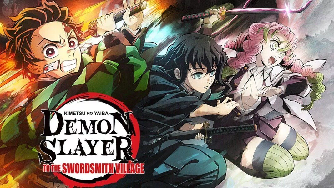 Thời gian ra rạp chính thức của movie Kimetsu no Yaiba Season 3 - Làng thợ rèn. (Ảnh: Internet)