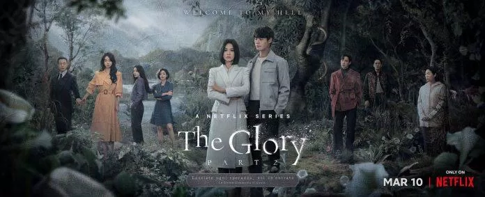 Khu vườn Địa Đàng trong The Glory. (Nguồn: Internet)