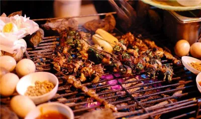 Một Quán Nướng Ở Sapa (Nguồn: Internet)