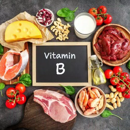 Vitamin B2 (riboflavin) vẫn có thể gây ra một số tác dụng phụ. Nguồn: Internet