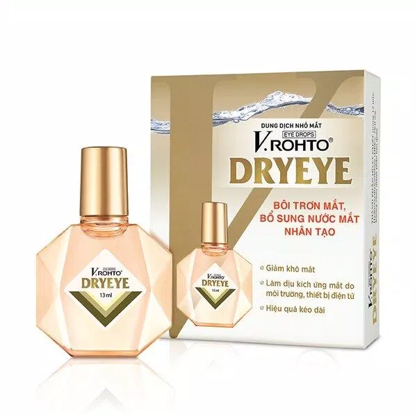 Thuốc nhỏ mắt V.Rohto Dryeye (Ảnh: Internet)