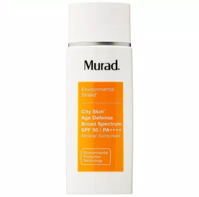 Kem chống nắng chống ánh sáng xanh cho da dầu Murad City Skin Age Defense Broad Spectrum (Ảnh: Internet).