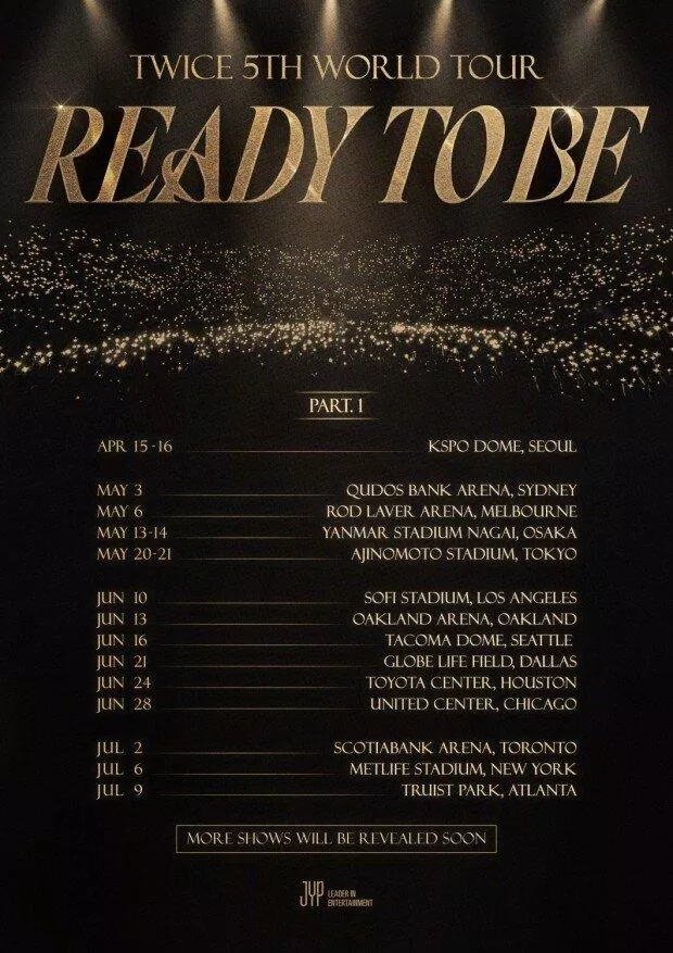TWICE tổ chức chuyến lưu diễn và mở đầu tại Seoul vào tháng 4 tới đây (Ảnh: Internet)
