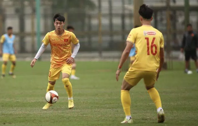 ĐT U23 Việt Nam sẽ tập thêm 2 buổi nữa tại Trung tâm đào tạo bóng đá trẻ Việt Nam trước khi lên đường sang Qatar (Ảnh: Internet)