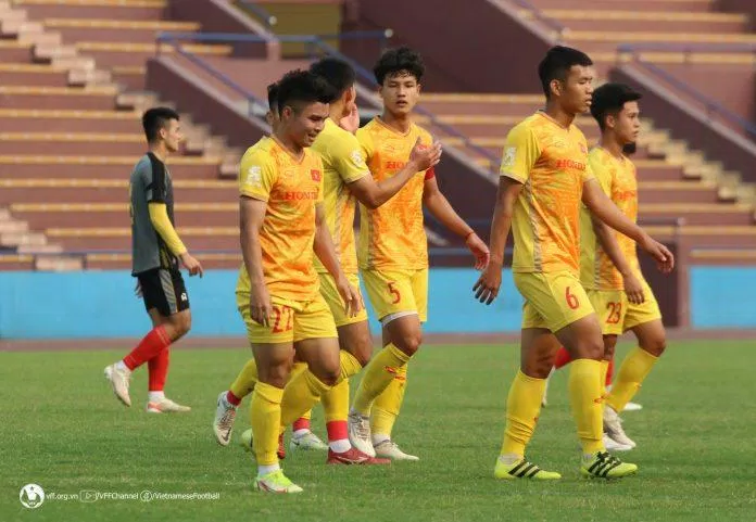 Theo kế hoạch, U23 Việt Nam sẽ tập kết thúc đợt tập huấn thứ 3 vào ngày 17.3, sau đó chốt danh sách đội hình tham dự giải giao hữu Doha Cup 2023 (Ảnh: Internet)