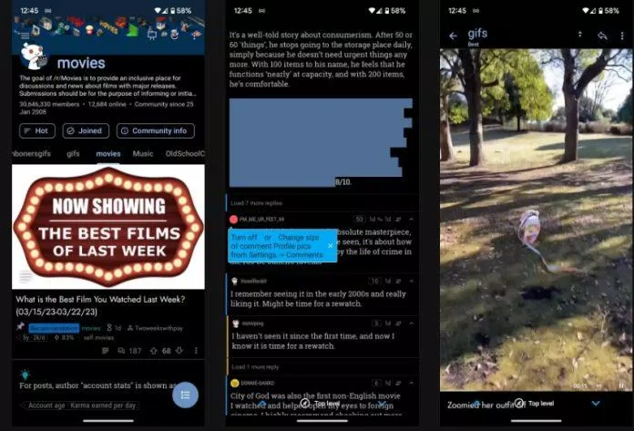 Ứng dụng Joey for Reddit (Ảnh: Internet) Ứng dụng Joey for Reddit (Ảnh: Internet)