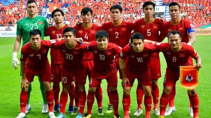 Đội tuyển Việt Nam sớm giành vé góp mặt nhờ thành tích lọt vào vòng loại thứ 3 World Cup 2022 khu vực châu Á (Ảnh: Internet) Đội tuyển Việt Nam sớm giành vé góp mặt nhờ thành tích lọt vào vòng loại thứ 3 World Cup 2022 khu vực châu Á (Ảnh: Internet)