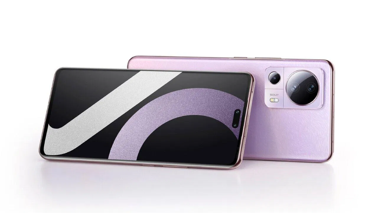 Xiaomi 13 Lite với Dynamic Island - nơi để camera selfie kép (Ảnh Internet)