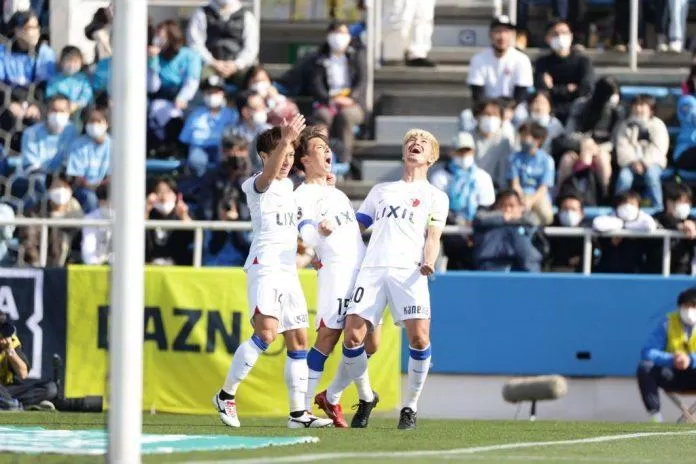 Kết quả trận đấu Yokohama FC nhận thất bại 1-3 (Ảnh: Internet) Kết quả trận đấu Yokohama FC nhận thất bại 1-3 (Ảnh: Internet)