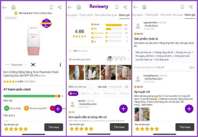 Đánh giá khách hàng từ kênh Reviewty.