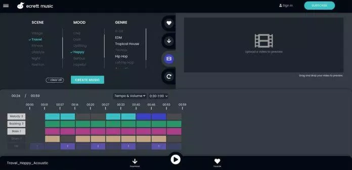 Công cụ AI tạo nhạc Ecrett (Ảnh: Internet) Công cụ AI tạo nhạc Ecrett (Ảnh: Internet)