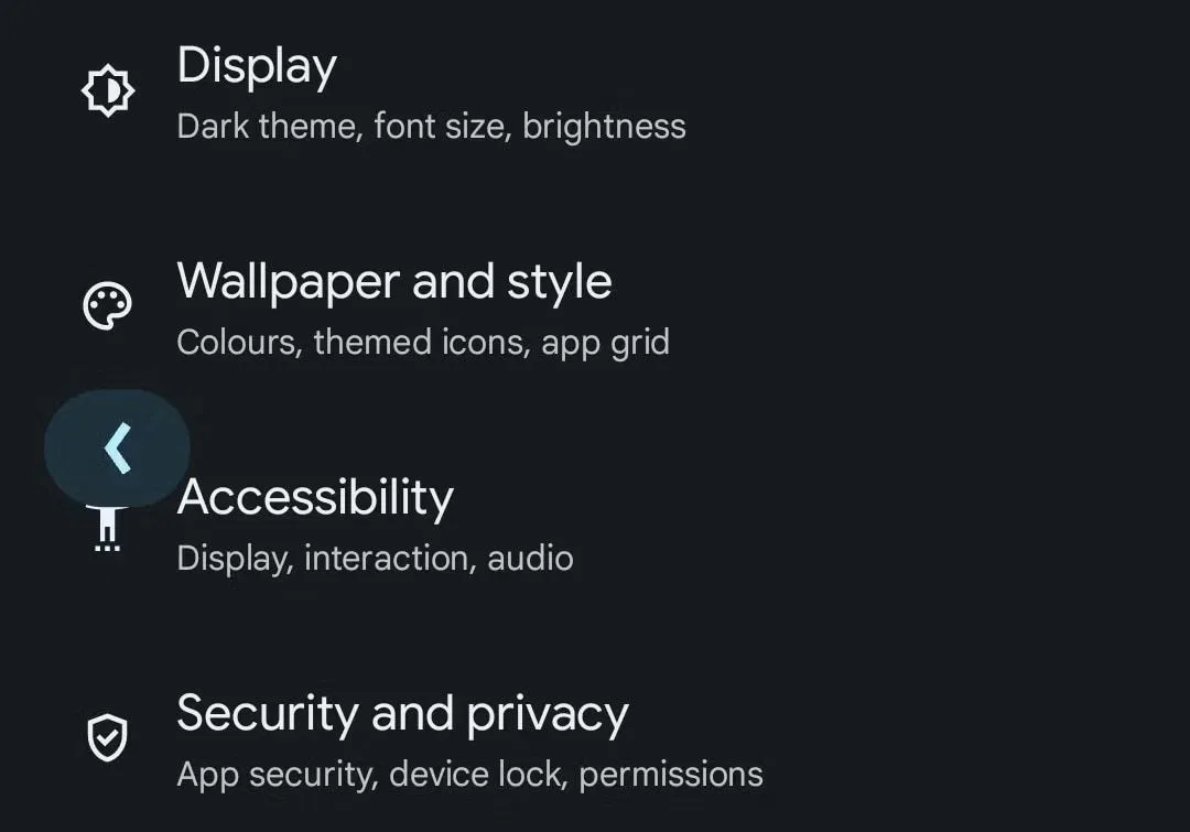 Phím mũi tên quay trở lại sẽ được đổi mới trong Android 14 (Ảnh: Internet) Phím mũi tên quay trở lại sẽ được đổi mới trong Android 14 (Ảnh: Internet)