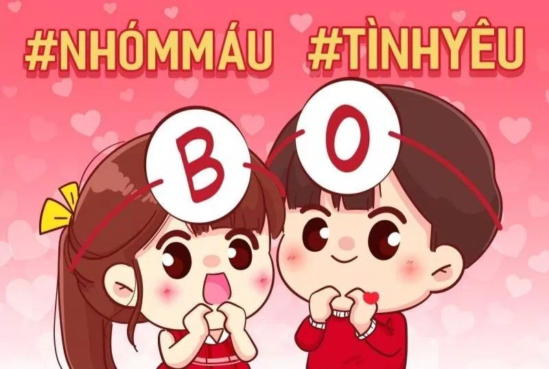 Bói tình yêu theo nhóm máu (Ảnh: Internet)