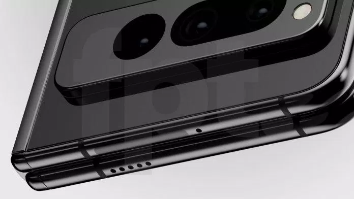 Hình ảnh dự đoán về camera của Pixel Fold (Ảnh: Internet) Hình ảnh dự đoán về camera của Pixel Fold (Ảnh: Internet)