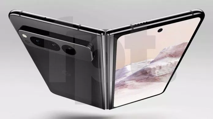Hình ảnh dự đoán về điện thoại Pixel Fold (Ảnh: Internet) Hình ảnh dự đoán về điện thoại Pixel Fold (Ảnh: Internet)