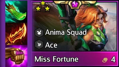 Missfortune cũng là vị tướng chủ lực tận dụng tốt sức mạnh của Ngọn giáo Shojin (Nguồn: Internet) Missfortune cũng là vị tướng chủ lực tận dụng tốt sức mạnh của Ngọn giáo Shojin (Nguồn: Internet)