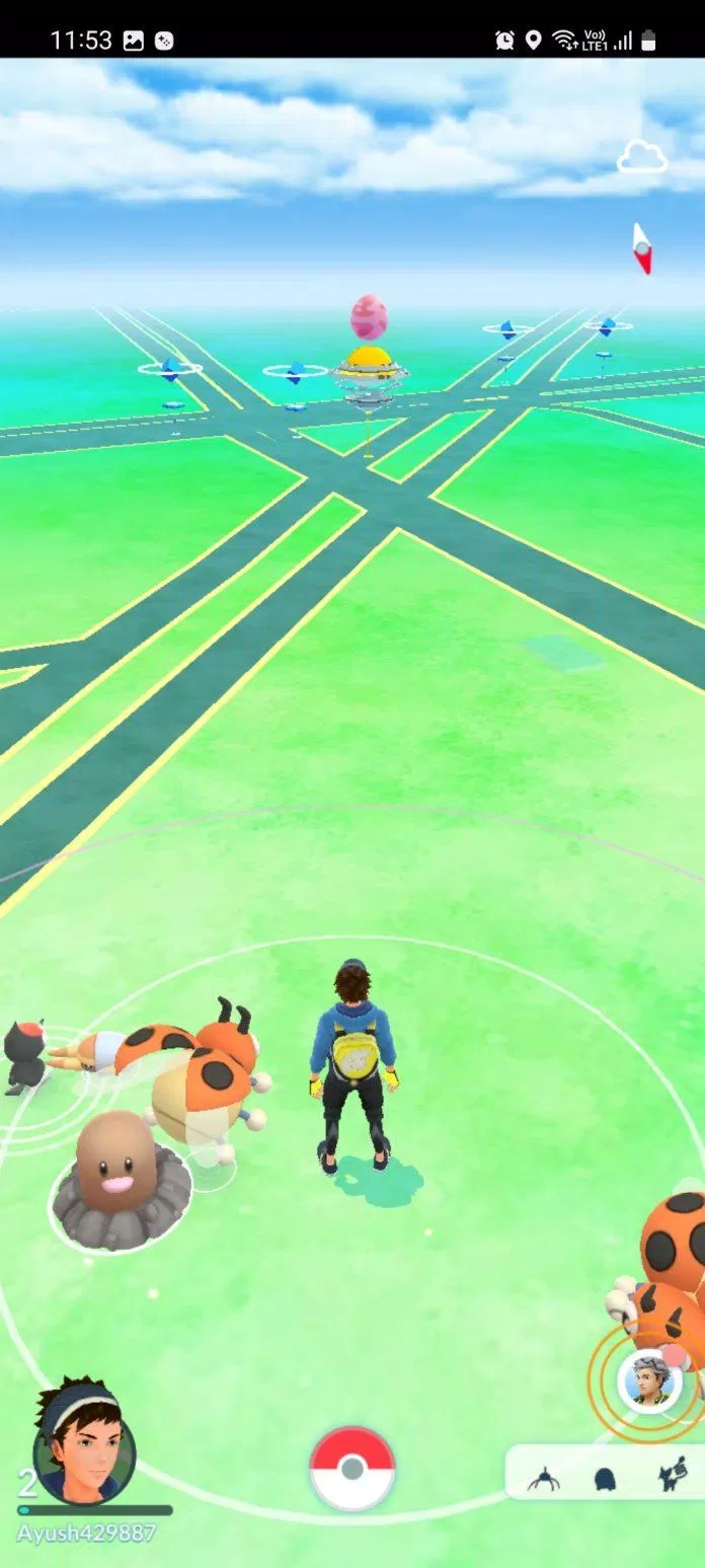 Game di động Pokémon GO (Ảnh: Internet)
