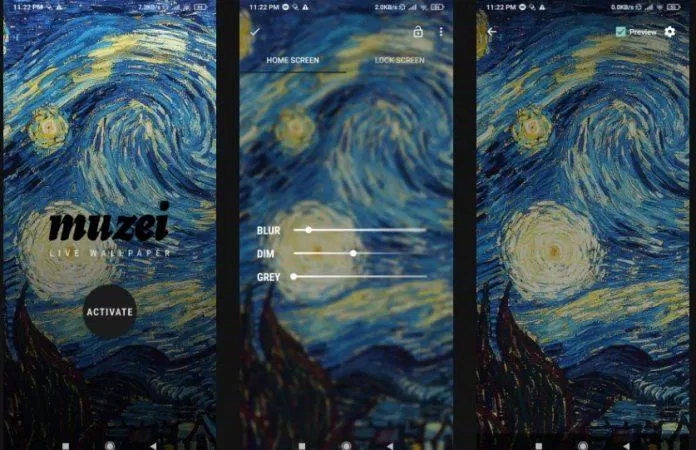 Ứng dụng hình nền động Muzei Live Wallpaper (Ảnh: Internet) Ứng dụng hình nền động Muzei Live Wallpaper (Ảnh: Internet)