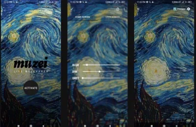 Ứng dụng hình nền động Muzei Live Wallpaper (Ảnh: Internet)