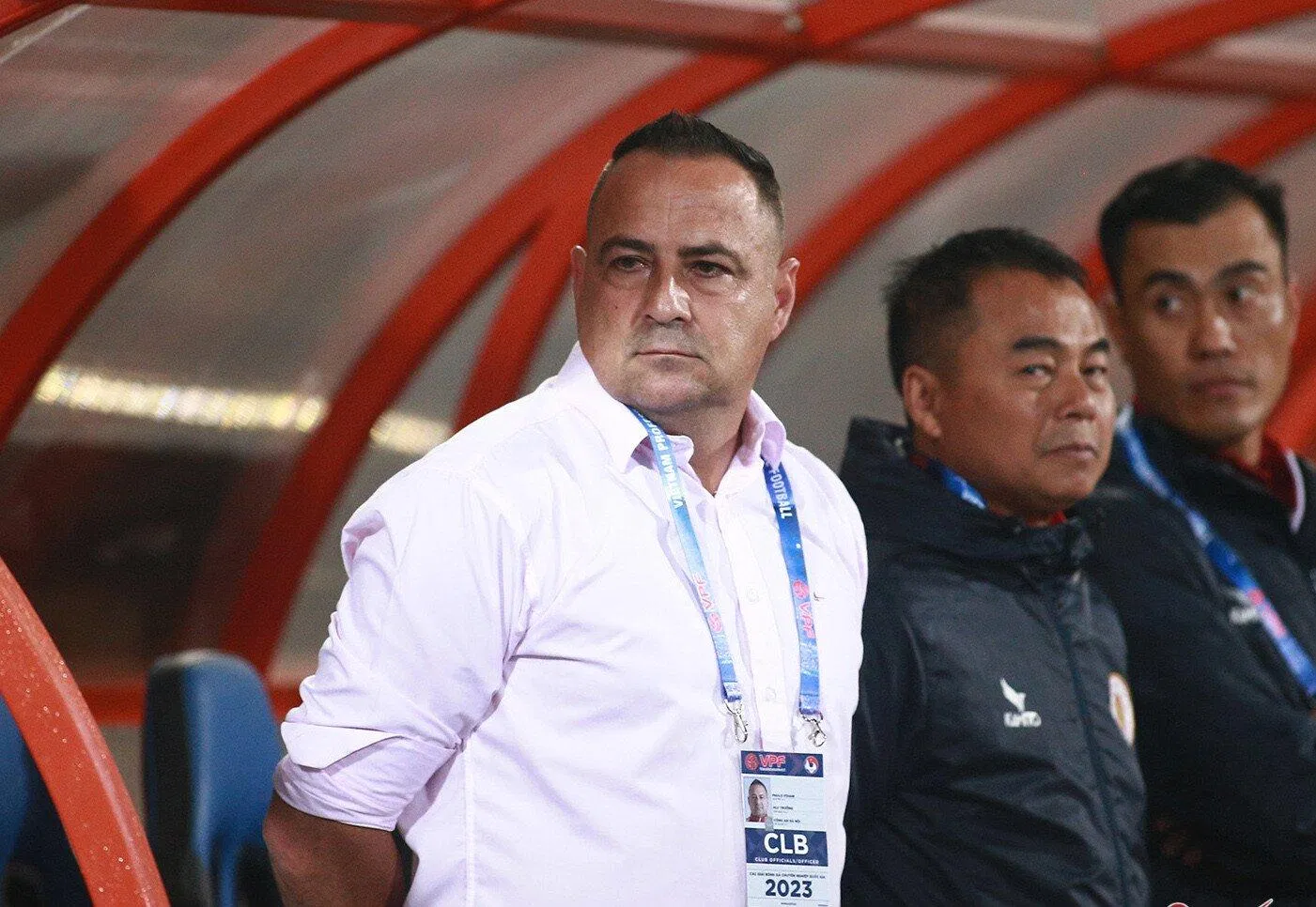 Ở vòng 7 V.League 2023, HLV Foiani không chỉ đạo CLB CAHN thi đấu do gặp vấn đề về sức khỏe (Ảnh: Internet) Ở vòng 7 V.League 2023, HLV Foiani không chỉ đạo CLB CAHN thi đấu do gặp vấn đề về sức khỏe (Ảnh: Internet)