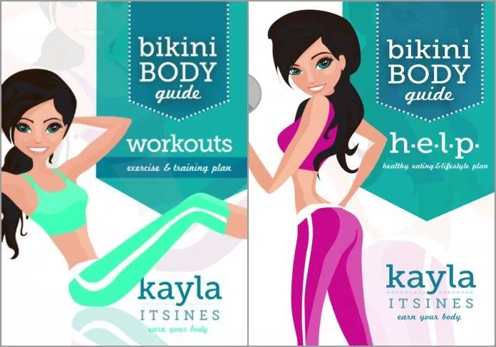 Guidebook - sách hướng dẫn tập luyện và chế độ ăn uống được sáng tạo bởi Kayla Itsines (Ảnh: Internet)
