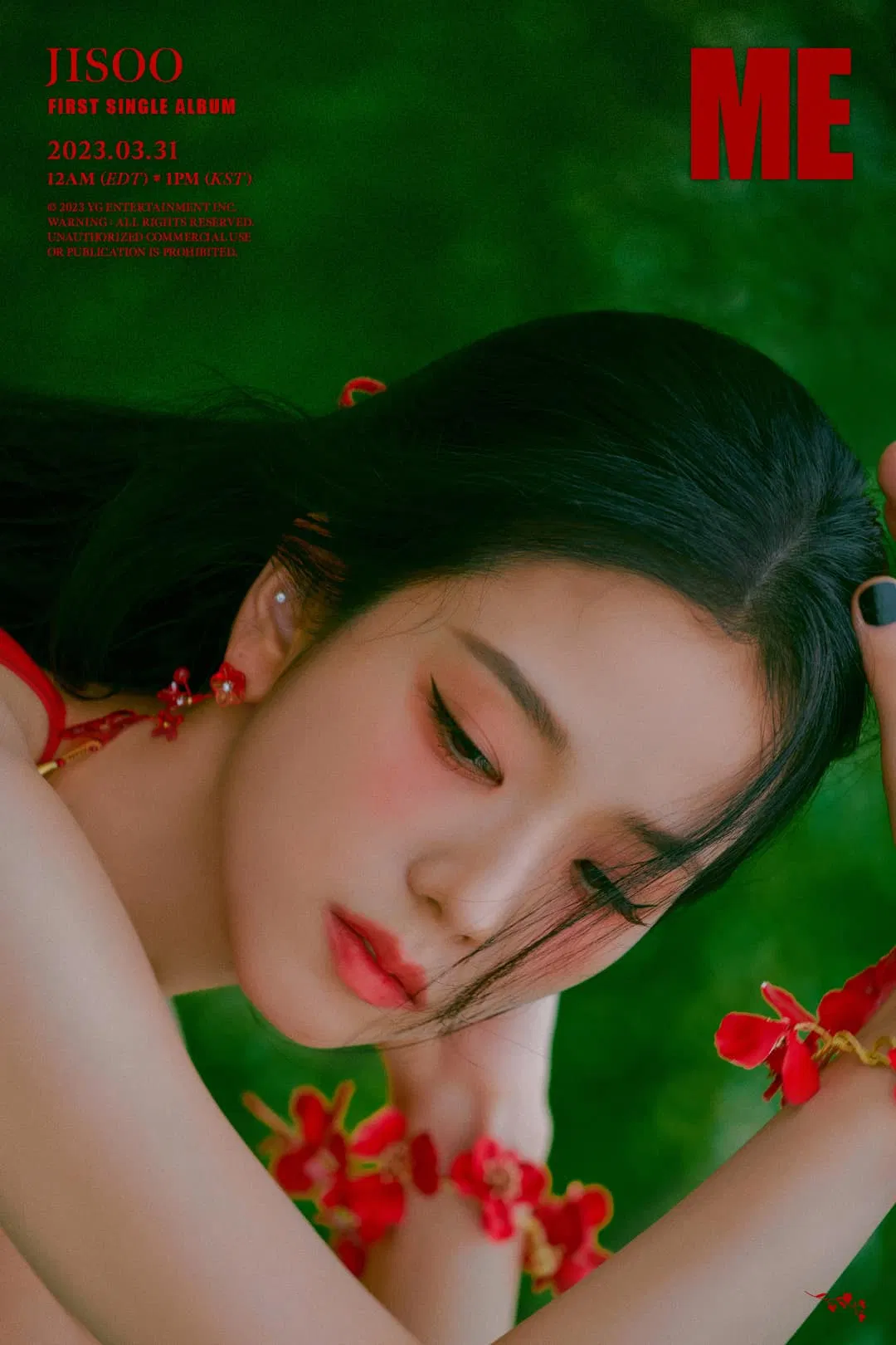 Vẻ đẹp tựa nàng thơ của Jisoo ( Ảnh: Internet)
