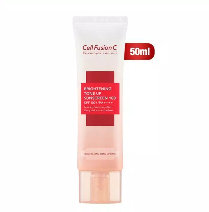 Cell Fusion C Brightening Toning Sunscreen 100 SPF50+/PA++++