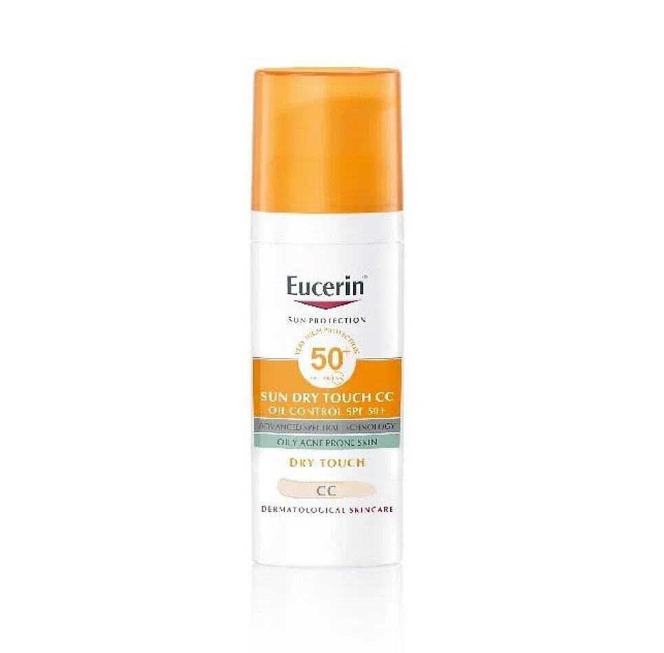 Eucerin Sun Dry Touch CC Oil Control SPF50+