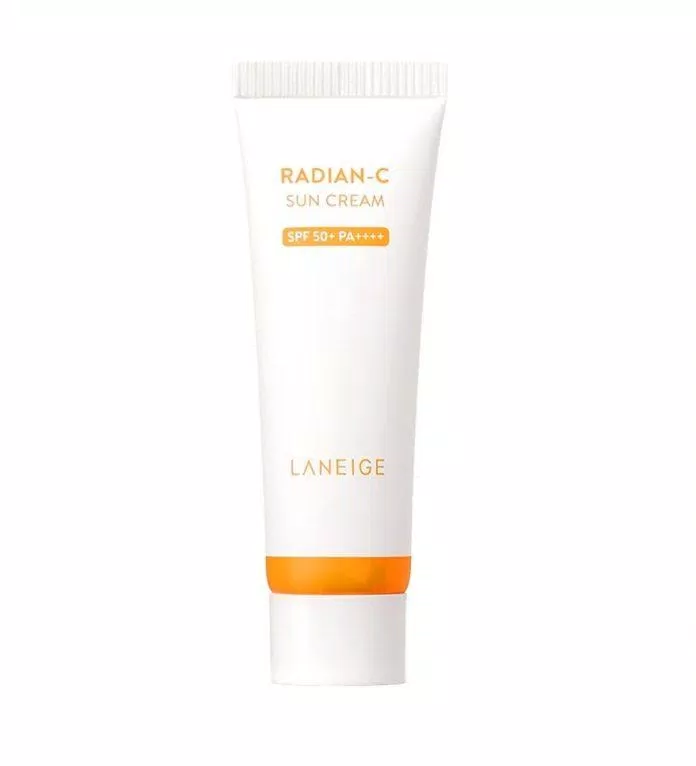 Kem chống nắng dưỡng trắng da Laneige Radian-C Sun Cream (Nguồn: Internet)