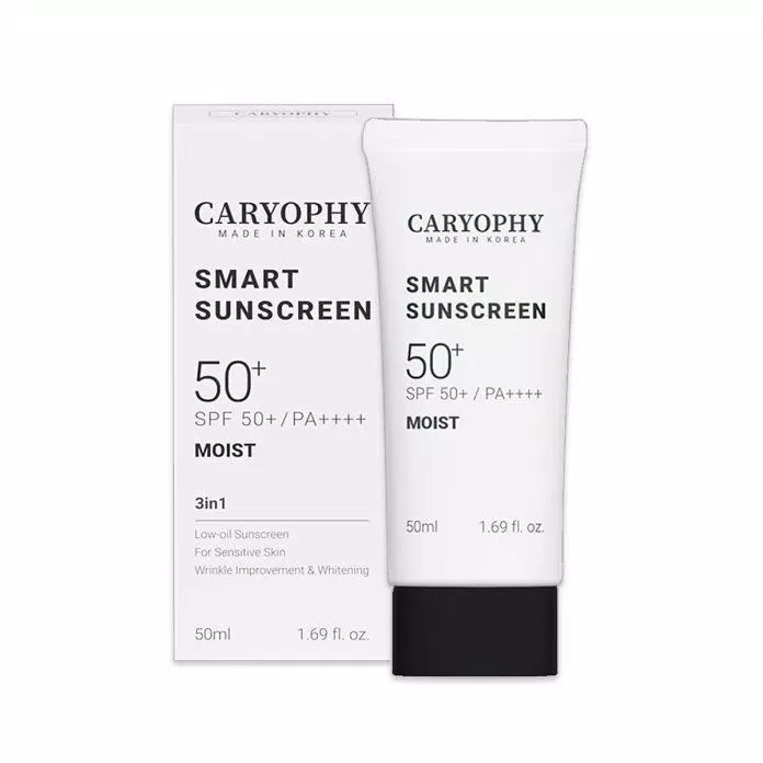 Kem chống nắng dưỡng ẩm ngừa mụn Caryophy Smart Moist Sunscreen