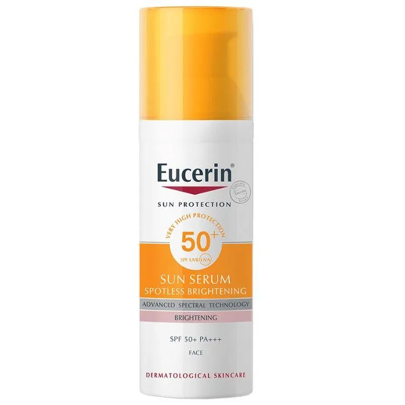Kem chống nắng dưỡng trắng da Eucerin Sun Serum Spotless Brightening (Nguồn: Internet)