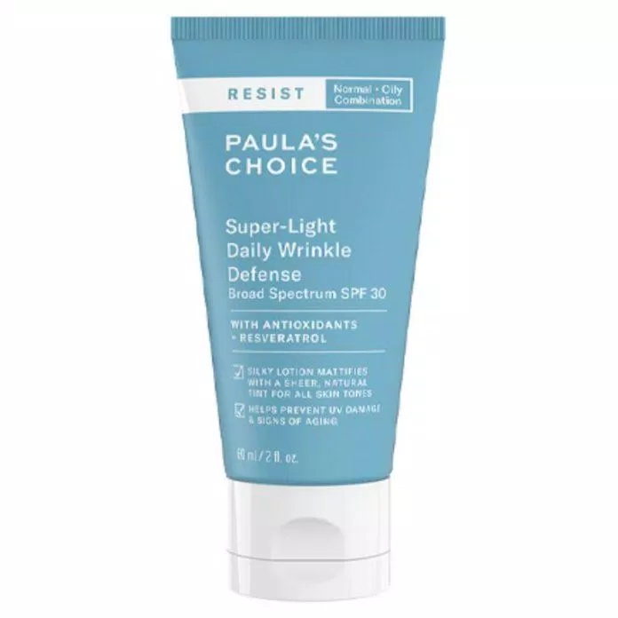 Kem chống nắng dưỡng trắng da Paula’s Choice Super-light Daily Wrinkle Defense (Nguồn: Internet)
