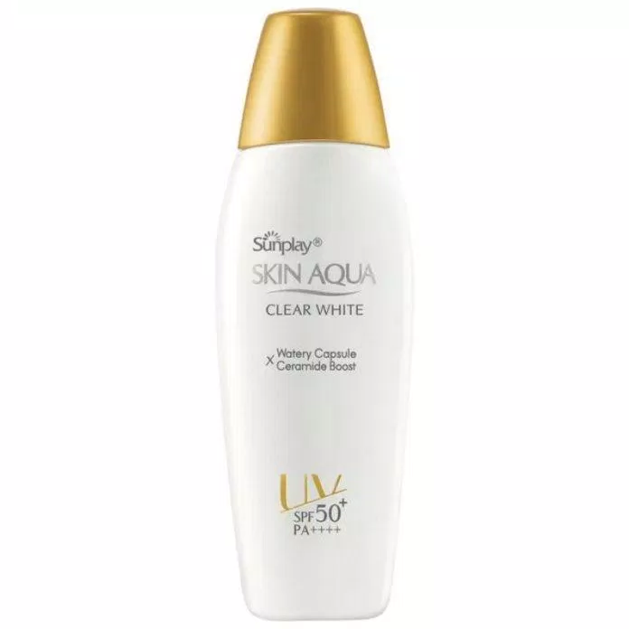 Kem chống nắng dưỡng trắng da Sunplay Skin Aqua Clear White (Nguồn: Internet)
