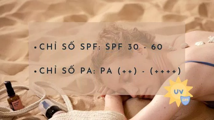 Chỉ số chống nắng SPF/PA của kem chống nắng phổ rộng (Nguồn: Internet)