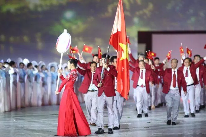Đoàn Thể thao Việt Nam tham dự SEA Games 32 với hơn 1000 thành viên (Ảnh: Internet)