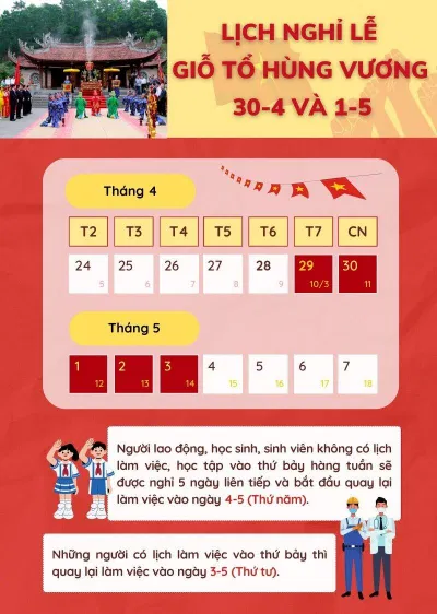 Giỗ tổ Hùng Vương 2023 là ngày nào? Lịch nghỉ lễ giỗ tổ Hùng Vương 2023 Giỗ Tổ Hùng Vương Giỗ tổ Hùng Vương 2023 Giỗ tổ Hùng Vương là ngày nào lịch sử nghỉ lễ Giỗ tổ Hùng Vương nguồn gốc