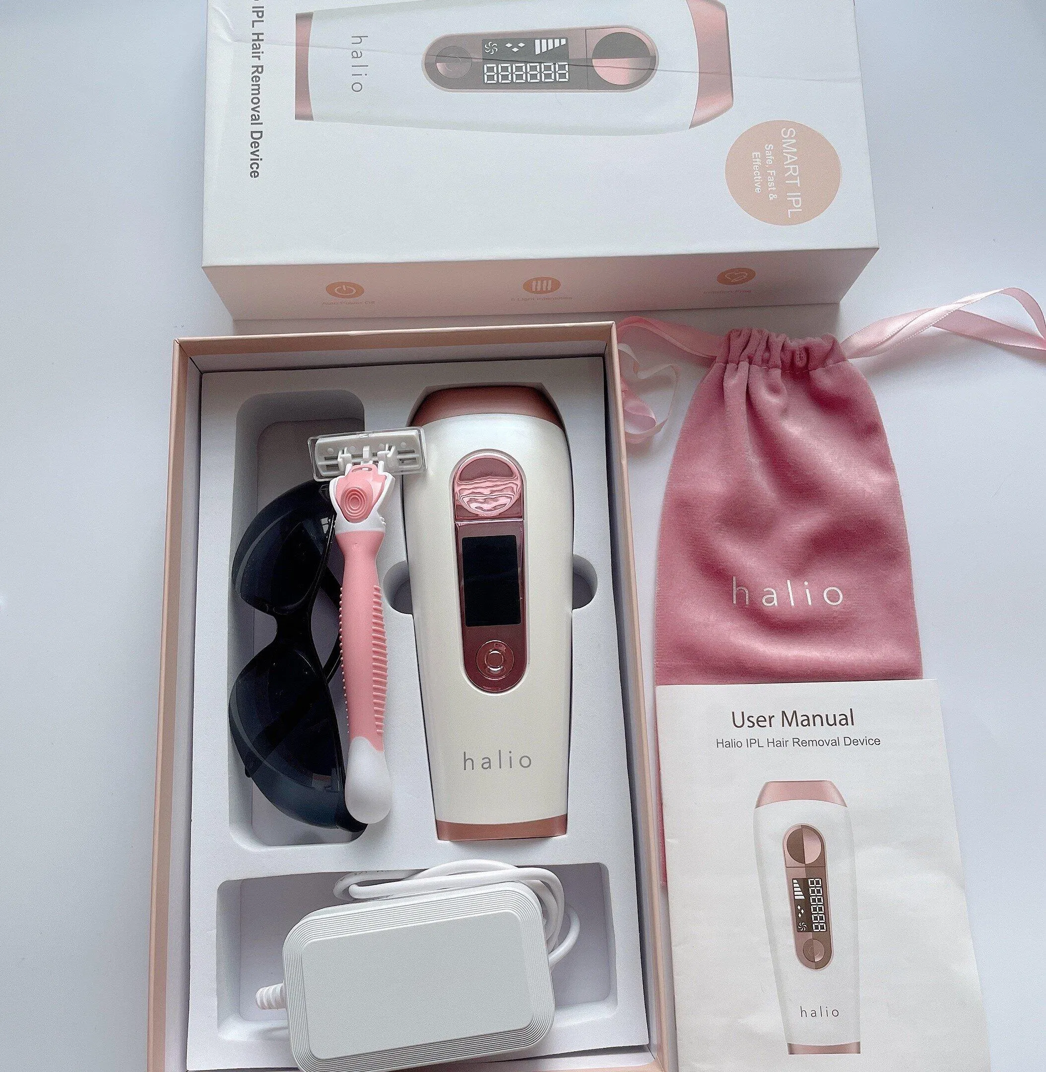 Với nguồn ánh sáng có bước sóng lớn, Máy Triệt Lông Halio IPL (Ảnh: Interet)