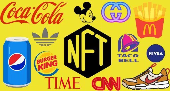 Nhiều thương hiệu lớn đã sử dụng NFT cho hoạt động marketing (Ảnh: Internet)