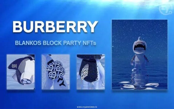 NFT của thương hiệu Burberry (Ảnh: Internet)