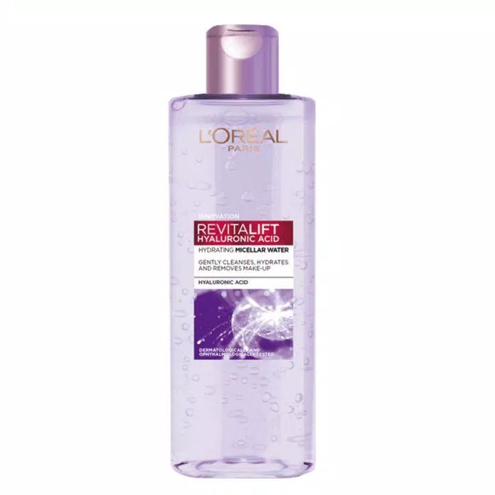 Review nước tẩy trang LOréal Paris Revitalift Hyaluronic Acid Hydrating Micellar Water: Làm sạch dịu nhẹ, cấp ẩm sâu, lành tính với làn da bao bì beauty blogger cấp ẩm Cấp ẩm sâu cháy hàng công dụng công nghệ dịu nhẹ giá bao nhiêu hãng mỹ phẩm Loreal Paris hyaluronic acid Khách hàng L Oreal Paris 3in1 Revitalift Make Up Remover L oreal Revitalift Hyaluronic Acid Hydrating Micellar Water làm sạch Làm sạch dịu nhẹ làn da lành tính Micellar Water mỹ phẩm nhược điểm nước tẩy trang review review nước tẩy trang sản phẩm tẩy trang thành phần thiết kế thương hiệu
